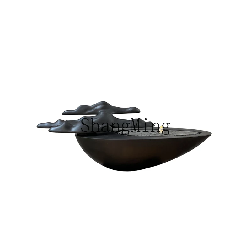 

HJ fountain ornament modern simple courtyard garden entrance clubhouse zen rockery decoration flowing water feature