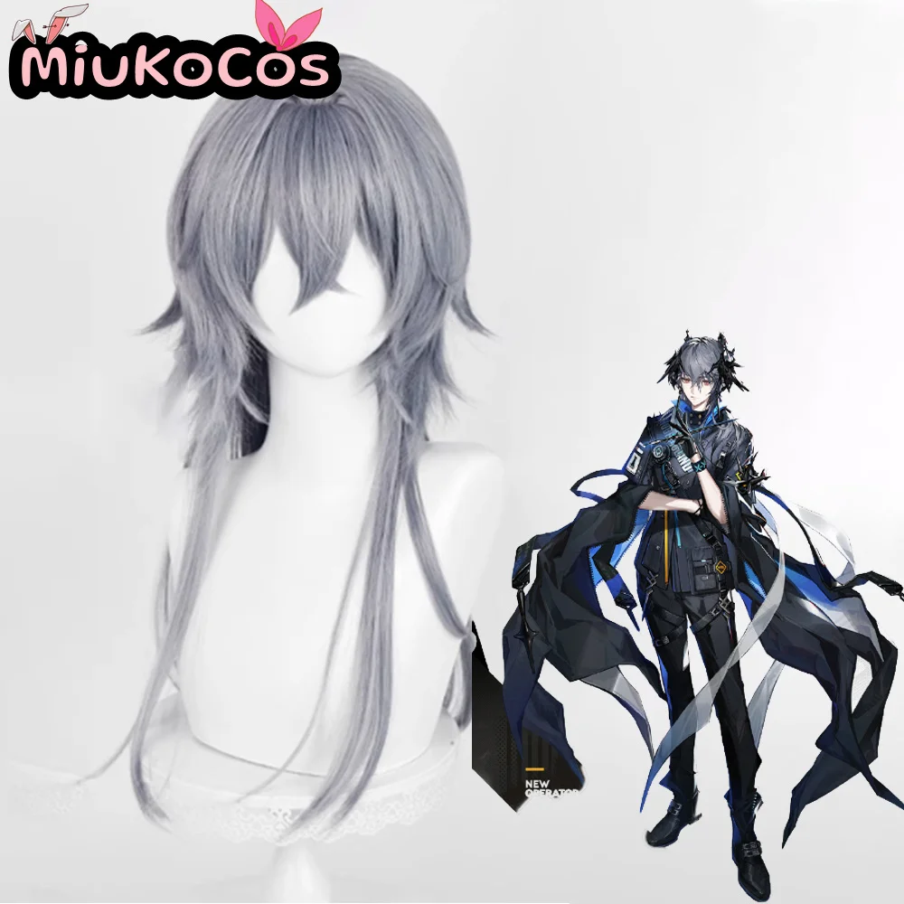 

IN STOCK Logos Cosplay Wig MiukoCosplay Game Arknights Cosplay