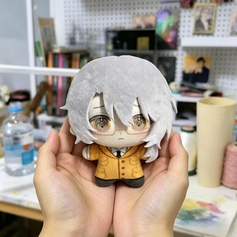New The First 7th Mysterious Story Bai Ling 10cm Plush Doll Keychain Cute Game Character Soft Stuffed Pendant Gift for Anime Fan