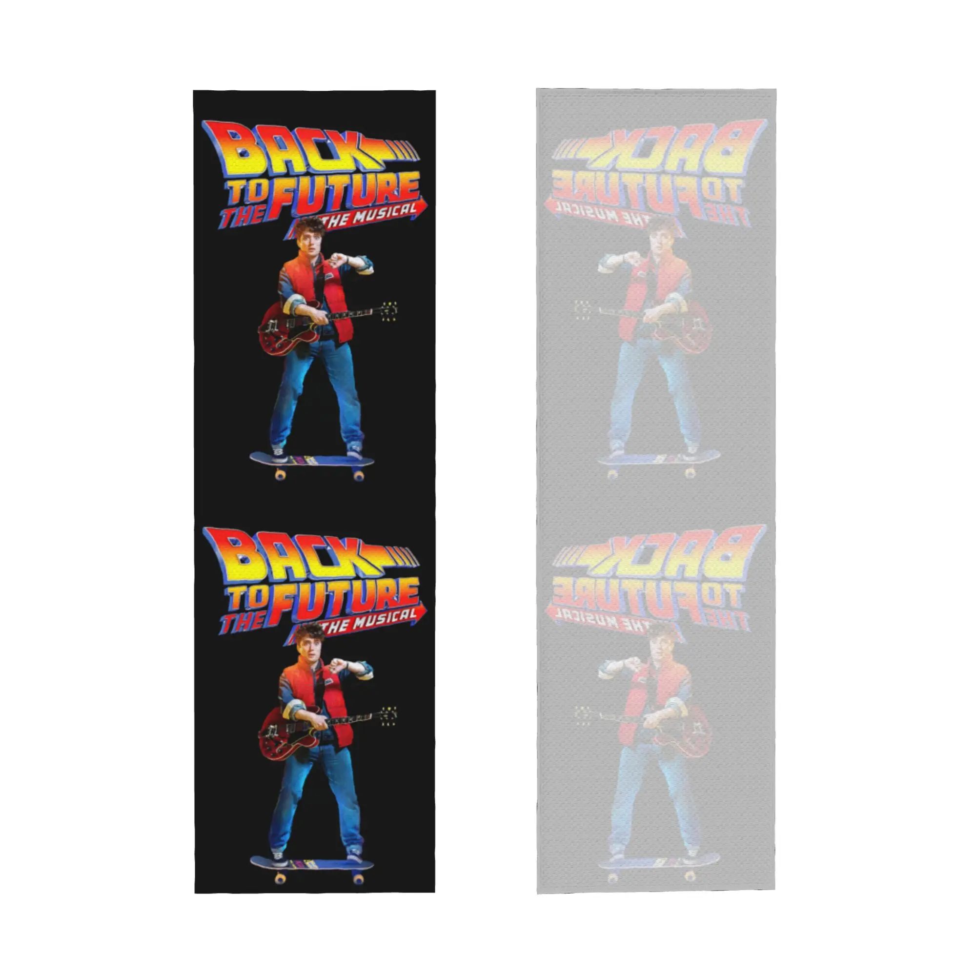 Cold Exercise Towel Back To The Future Beach Sports Yoga Towel Swimming Camping Towel Refreshing Sports Scarf Face Towels