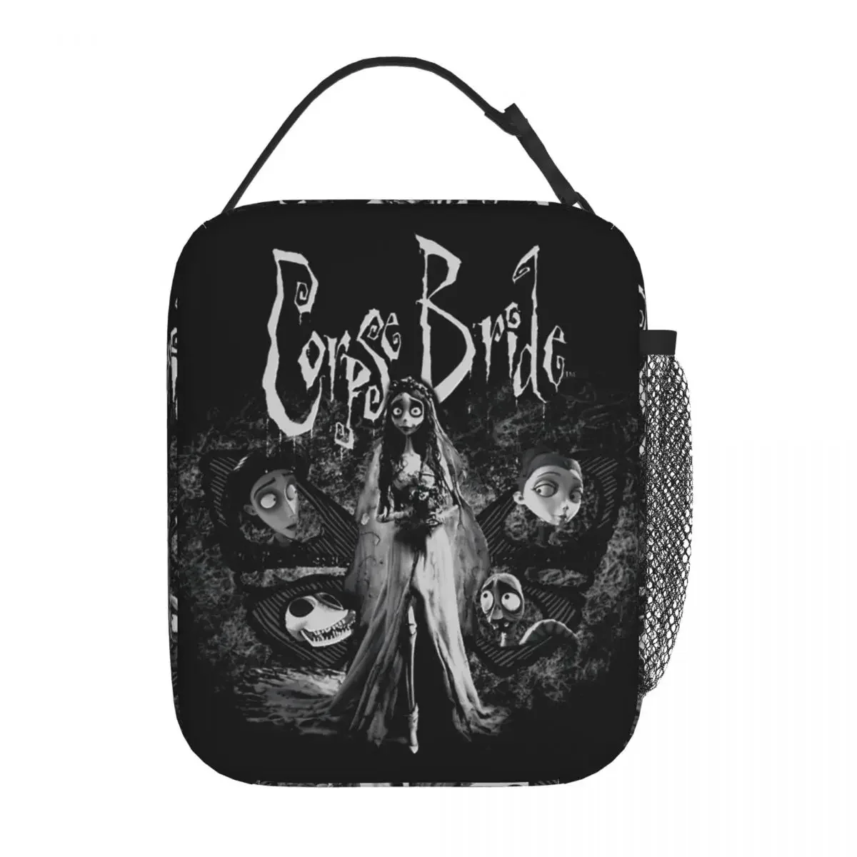 Corpse Bride Bride To Be Insulated Lunch Bags Thermal Bag Reusable Leakproof Tote Lunch Box Bento Pouch Work Picnic