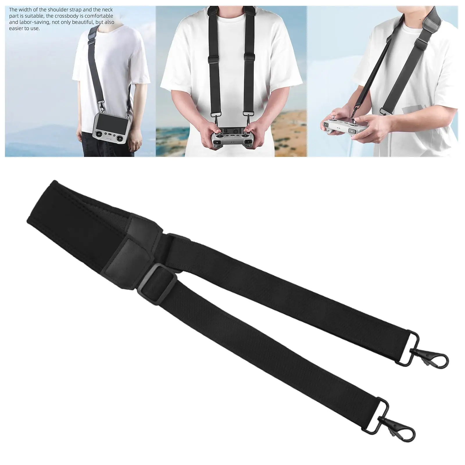 Remote Controller Lanyard, Hanging Strap, Shoulder Strap Adjustable Nylon Rope for mini RC Controller Accessories for Mavic 3