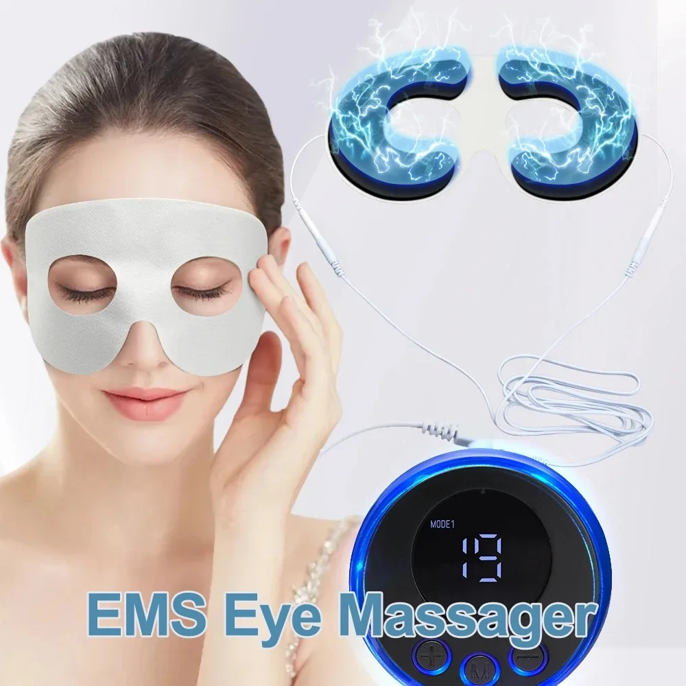 EMS Facial Lifting Massager Current Muscle Stimulator Eye Face Beauty Skin Tightening Antiwrinkle Face Skin Care Dark Circle