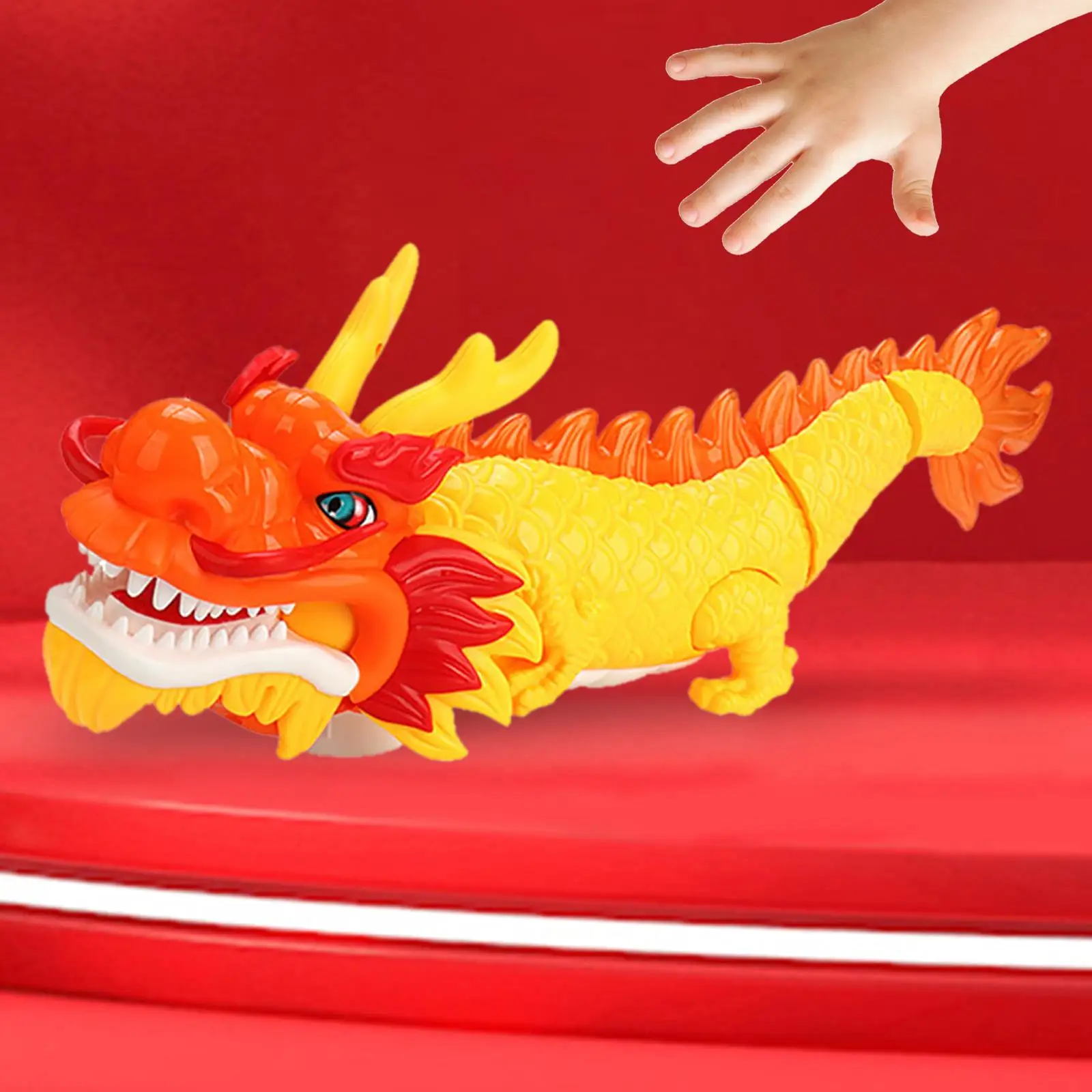 Electric Dancing Chinese Dragon Toys, Musical Toys, Early Educational Toys Gifts