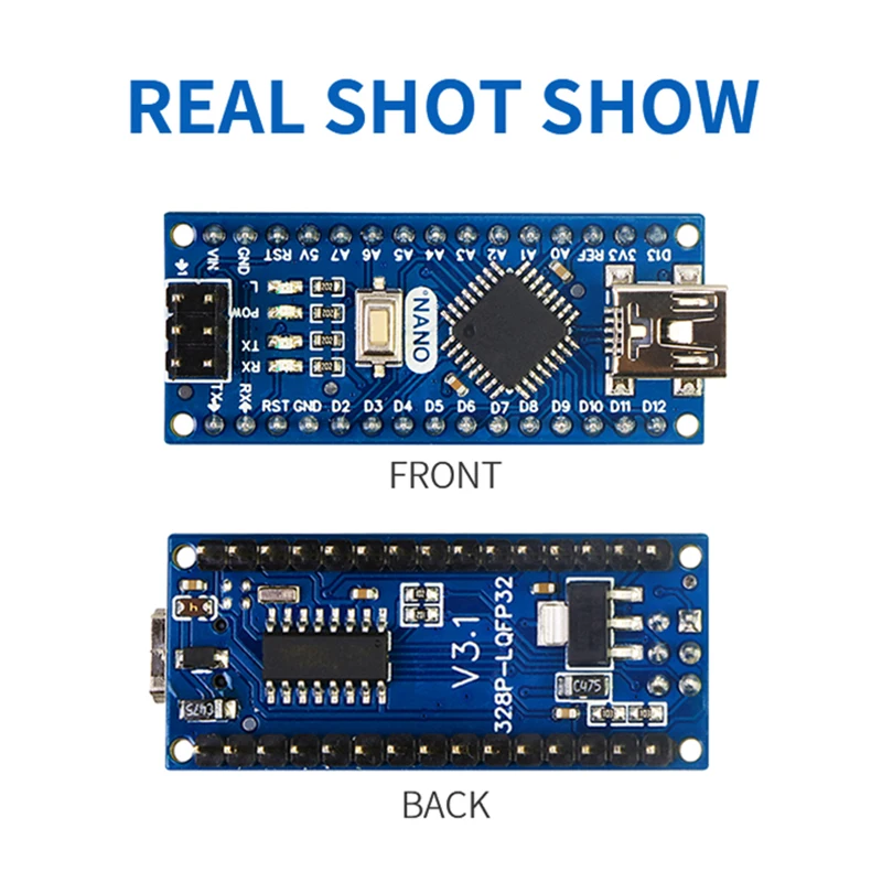 Emakefun LGT8F328P-LQFP32 NULLLAB TYPE-C MICRO USB Compatible With ATMEGA328 Nano V3.0 LGT8F328P CH9340C/LQFP48 For Arduino