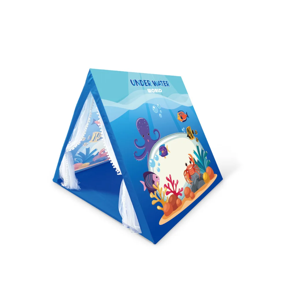 Triangle Tent Large Space Baby Holiday Gifts Indoor Games Tent Best Indoor Outdoor Kids Toys