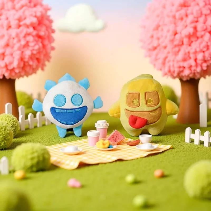 

100% Original Supercell Plush Toy Clash Royale 10cm Heal Spirit And Ice Spirit Plush Toy Cute Game Character Collection Toy