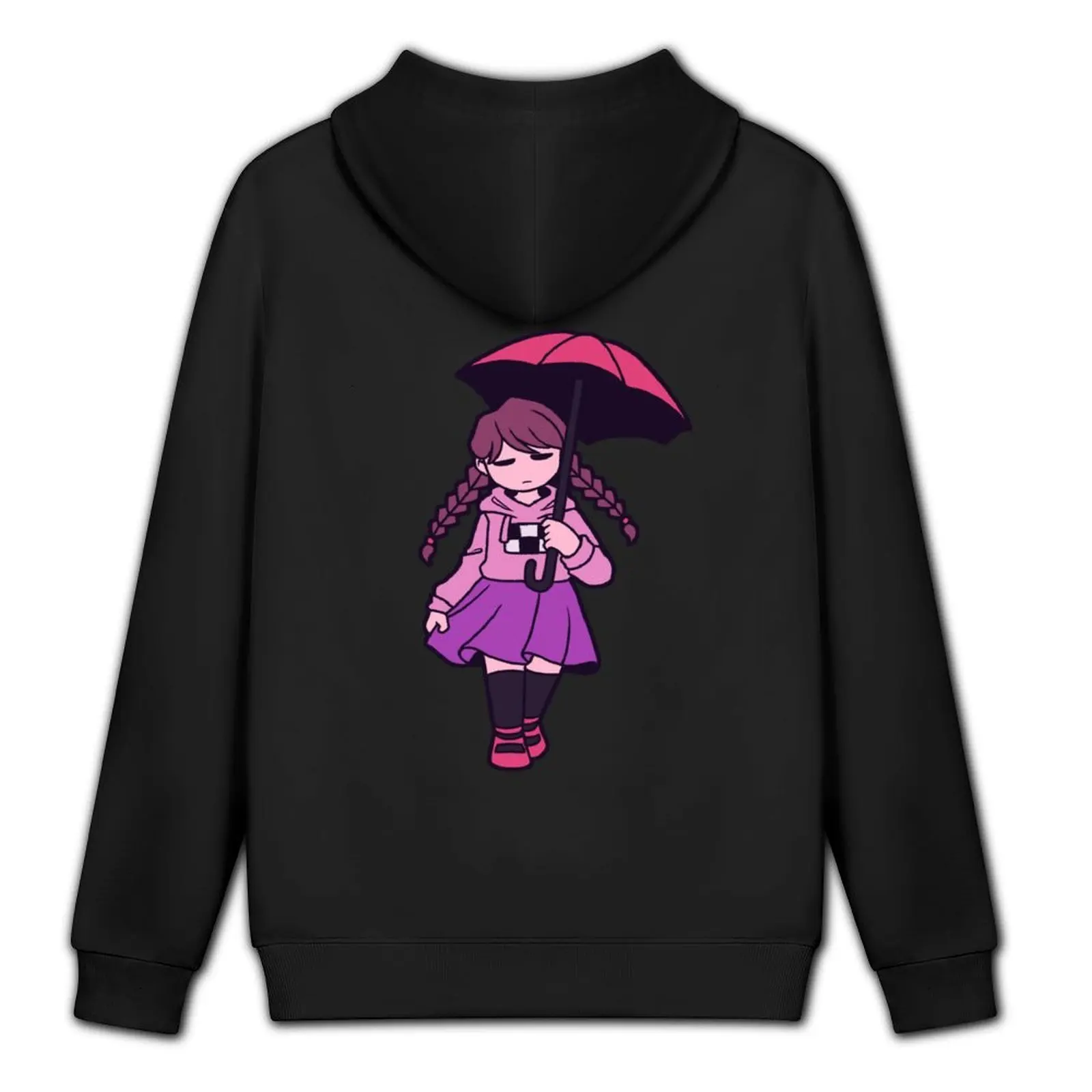 Yume Nikki Umbrella Effect هوديي الملابس الجمالية ملابس الشتاء ملابس رجالي ملابس الخريف هوديي الرجال