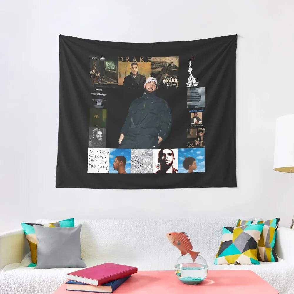 

Drake Albums Tapestry Bedroom Decor Aesthetic Cute Decor Wall Hanging Wall Tapestry