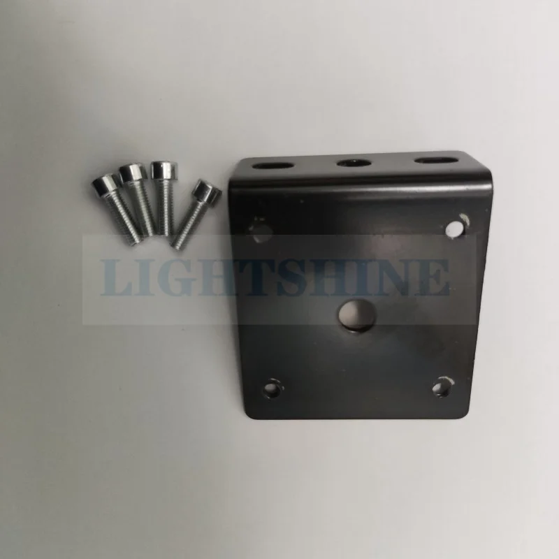 L 금속 플레이트 Led 공작 기계 램프 액세서리, 산업용 테이블 램프, 7 개의 fort 모양 철 브래킷, 스퀘어 베이스 45mm x 45mm
