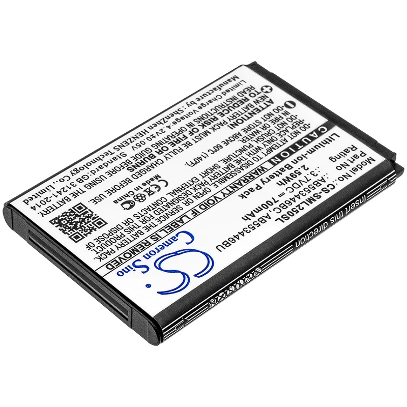 CS Di Động Thông Minh Pin Cho Samsung SGH-L258 SGH-L250 CC03 B108 GT-E2120 M128 SGH-X989 E2652 E2652W Phù Hợp Với AB553446BC BU