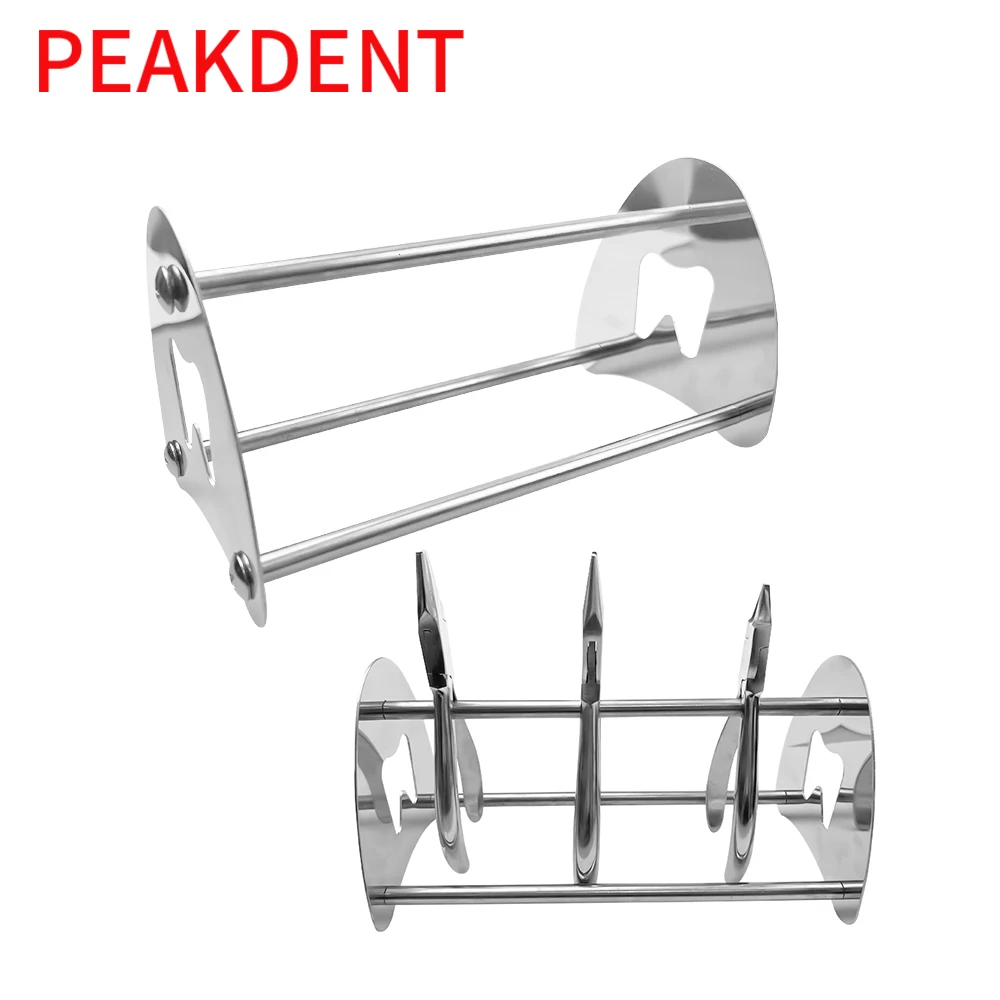 Dental Pliers Scissors Orthodontic Forceps Dentist Tool Holder Mount Dentista Lab Tool Stainless Steel Stand Holder