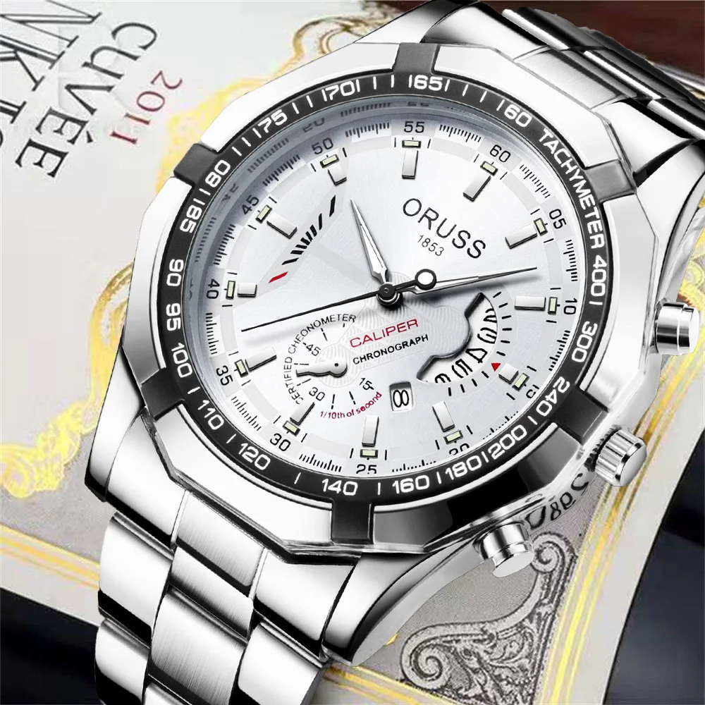 도미너링 남성용 시계, 개성 있는 올 매치 비즈니스 트렌드, 내구성 있는 고급 분위기, 대형 다이얼, 학생 남성 시계