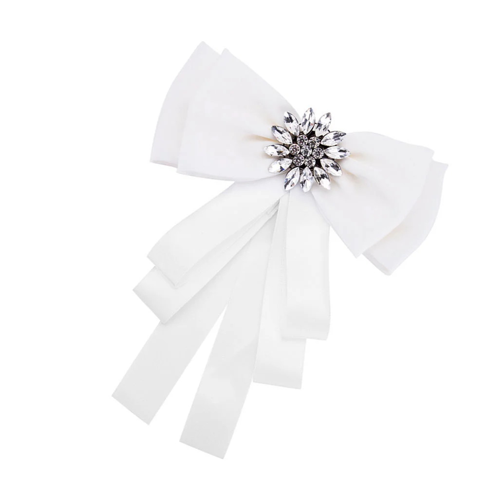

Creative Brooch Breastpin Bowknot Tshirt Tie Girl Vintage Bowknot Pin Bowtie Chest Decor T Shirt Tie For Girl Accessories
