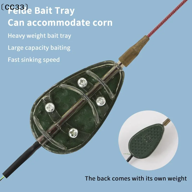 20~100g Inline Method Feeder Or Mould For Carp Fishing Tackle Tool Method Feeder Fishing Tackle Tool Method Feeder〔CC33〕