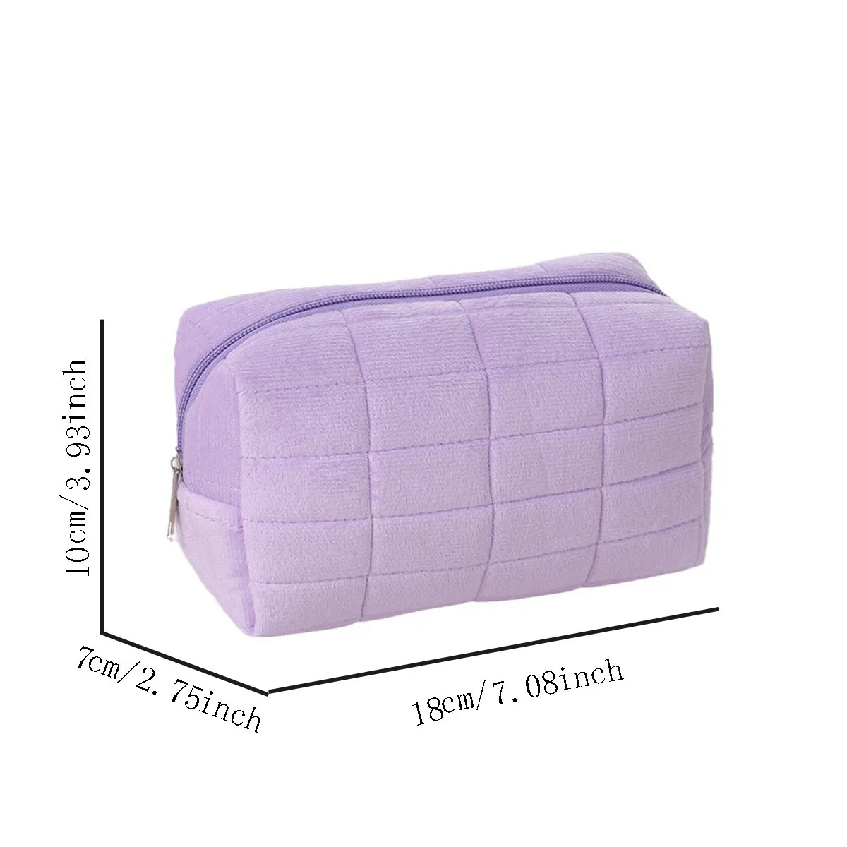 Bolsa de maquillaje, almacenamiento de almohadas, sentido de alta gama, bolsa de almacenamiento de gran capacidad