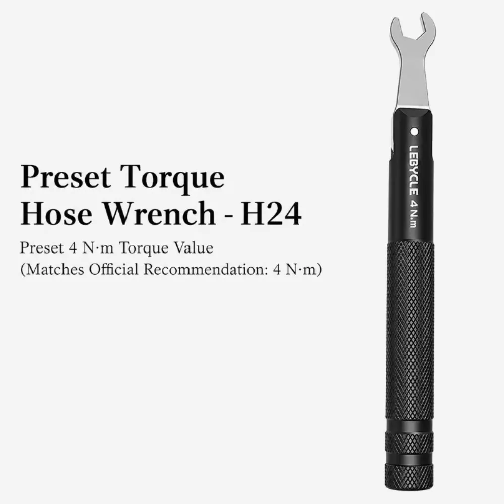 Precision 4/5/8Nm Preset Torque Wrench Hydraulic Disc Brake Hose Nut Bike Repair Tool Preset Torque Wrench For Shimano Brakes