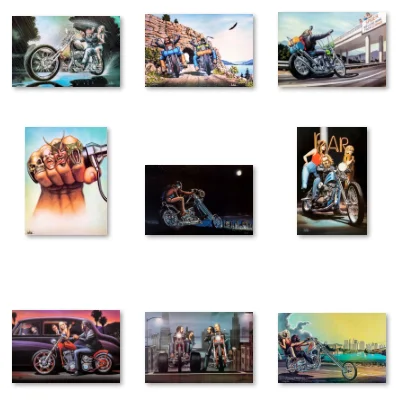 40Style Choose David Mann, Print Art Canvas Poster- For Living Room Decoration - Home Wall Decor Picture