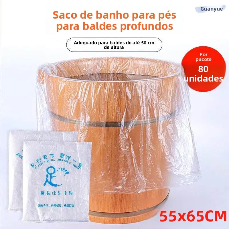 thickened-insulated-disposable-foot-soaking-bag-one-time-plastic-foot-bath-bag-wooden-bucket-foot-massage-set-wash-basin