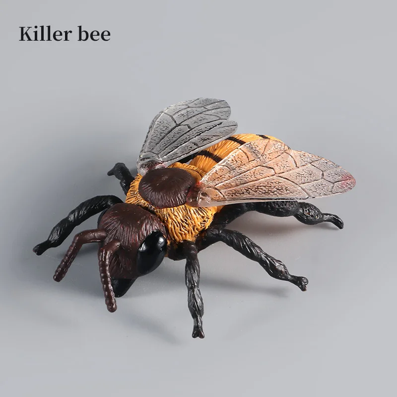 Simulatie Insect Diermodellen - Wesp & Hornet Bee Actiefiguren Educatief Cognitief Speelgoed voor Jongens & Meisjes Kindercadeaus