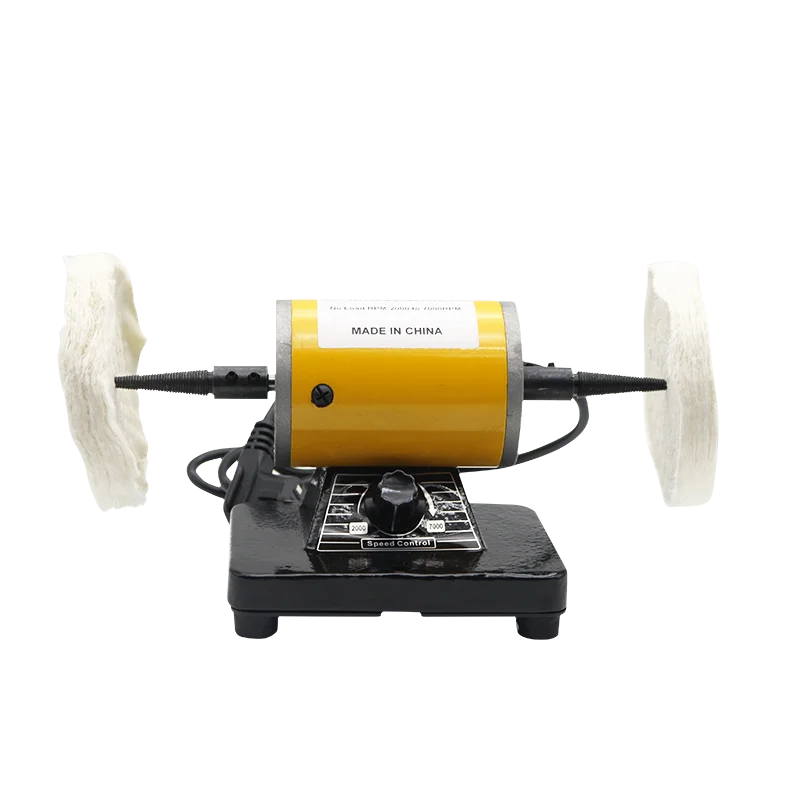 

Wholesale Machines Portable Dental Adjustable Polishing Machine Desktop Bench Polishing Technician Polisher Lathe Machine