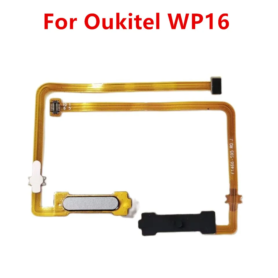 

New Original For Oukitel WP16 6.4" Cell Phone Fingerprint Modules Home Button Sensor Flex Cable