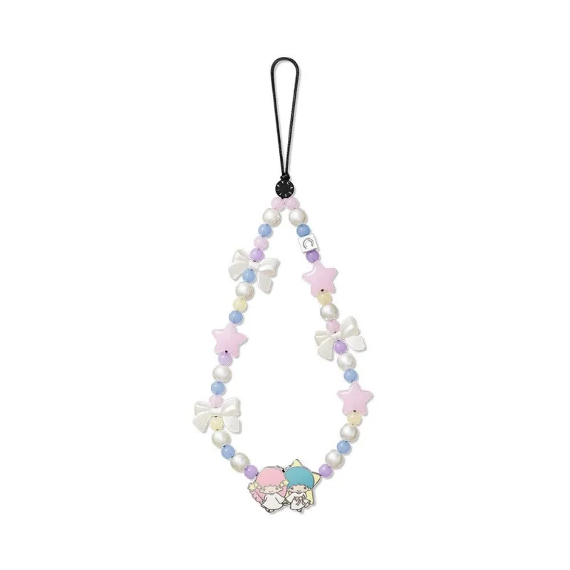 

Sanrio Little Twin Stars подвеска для телефона студенческий рюкзак подвесное украшение сумка для канцелярских принадлежностей орнамент на молнии подарок на день рождения для девочки