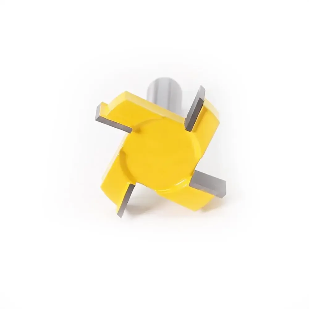 3 ชิ้น/เซ็ต 1/2 "12.7MM 12MM Shank Milling CUTTER ไม้แกะสลักลิ้น & Groove Joint ประกอบ Router Bits 3/4" สต็อก T-Slot Tenon