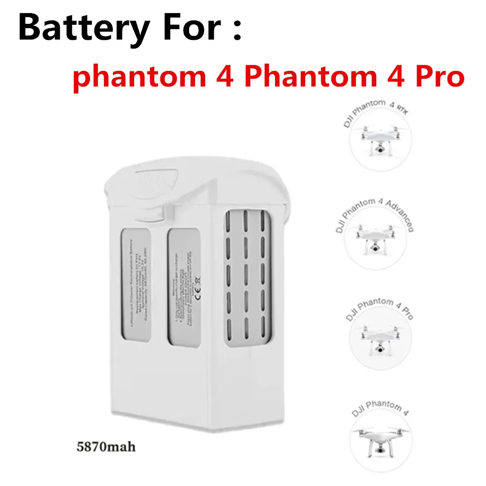 

New phantom 4 battery Use for DJI Phantom 4 Pro Intelligent Flight Battery 15.2v 5870mAh