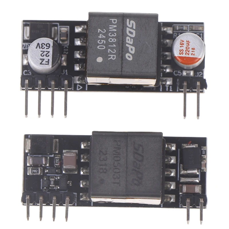 1 PCS DP1435 POE Module 5V 2.4A IEEE802.3Af Without Capacitance Small Size Supports 100M 1000M POE Module