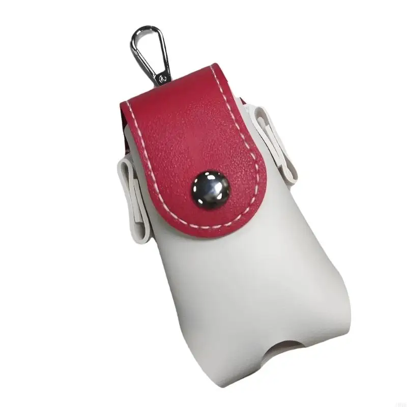 Golf Ball and Gear Organiser Waist Pouches with Keychain Hook Waterproof PU Leather Golf Ball Bag For Daily Training JOME