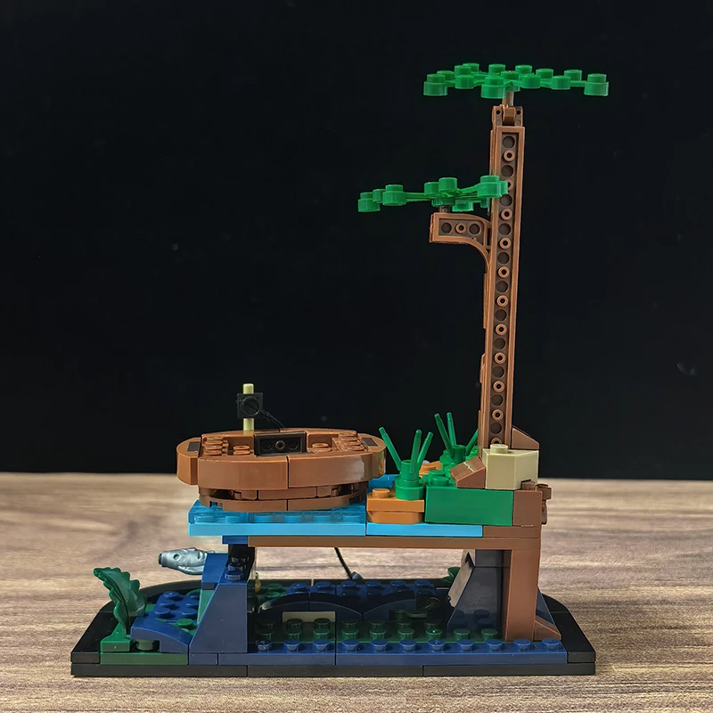 Kreatywne Klocki Konstrukcyjne Władca Pierścieni Smeagol i Deagol Scena Filmowa Zestaw Klocków Zabawki Prezent Świąteczny Dla Dzieci i Dorosłych