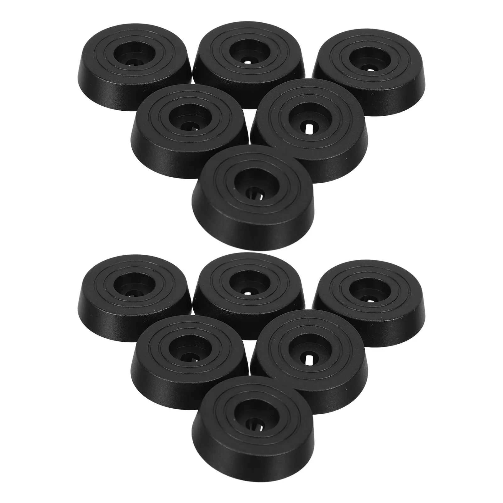 20Pcs Computer Case Feet Pads Shock Absorbing Anti Vibration Anti Skid Replacement Pc Tower Desktop Support Anti-Vibration Mat