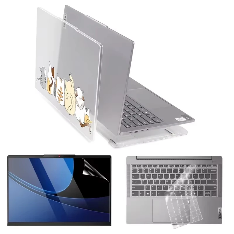 

Laptop Case Set For 2024/2023 Lenovo IdeaPad Pro 5 14/16 inch IdeaPad Slim 5 Cartoon Matte Case Hard shell