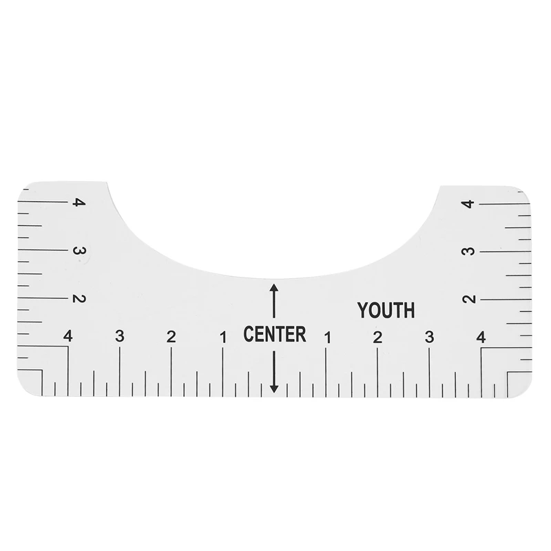 Tshirt Ruler Guide T-Shirt Placement Ruler Guide Vinyl T-Shirt Alignment DIY Tool Design Craft Tool Set Of 2