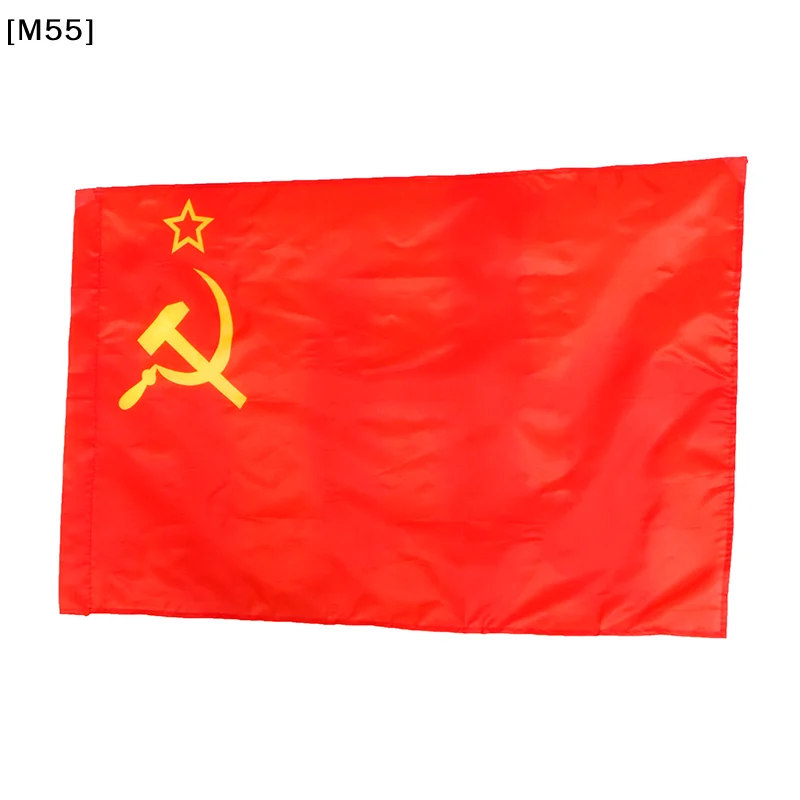 60*90cm Red CCCP Union of Soviet Socialist Republics USSR Flag Banner Home Decor[M55][M55]