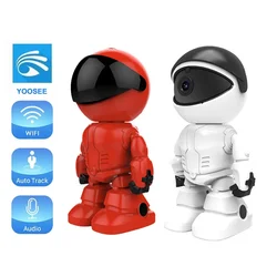 Robot Camera Wifi 3MP Indoor Home Security Camera Night Vision Two Way Audio Auto Tracking Indoor Baby Monitor