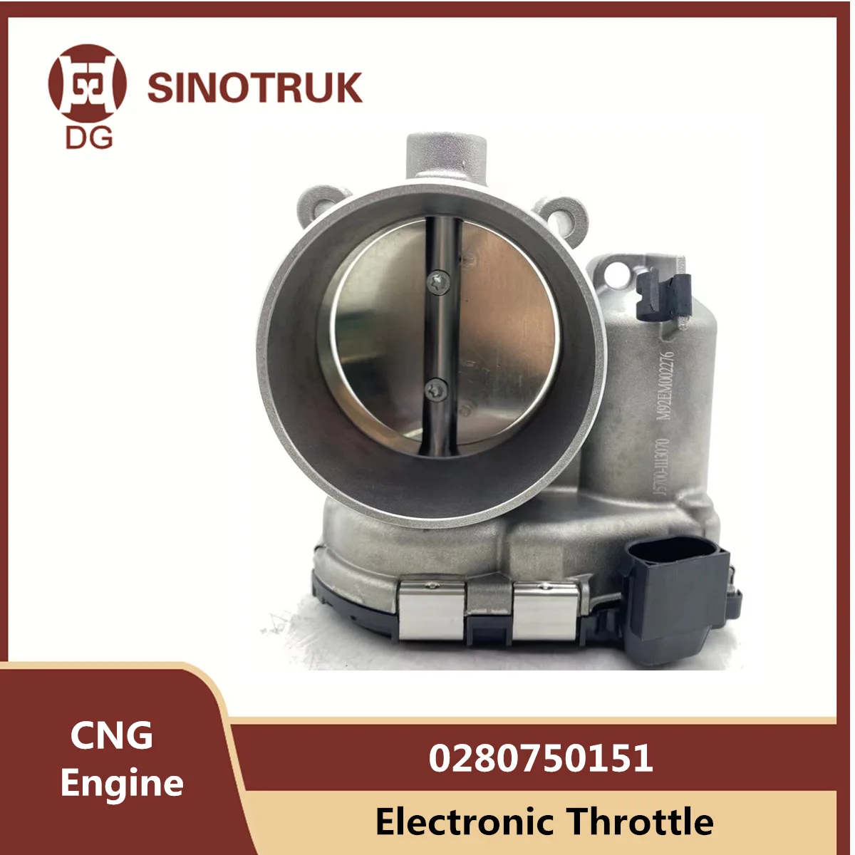 Electronic Throttle 0280750151 For SINOTRUK CNG Engine HOWO SITRAK LNG