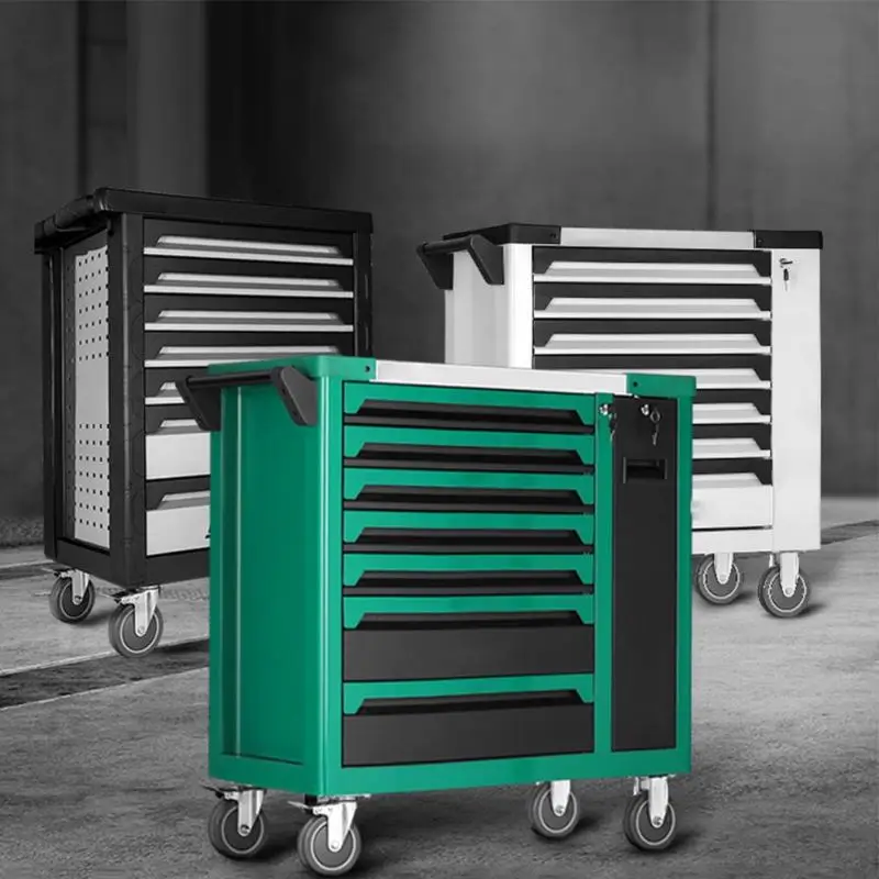 Advanced Durable American Professional Workshop Garage Toolbox with Tool Trolley Tool Cabinet Toolbox/