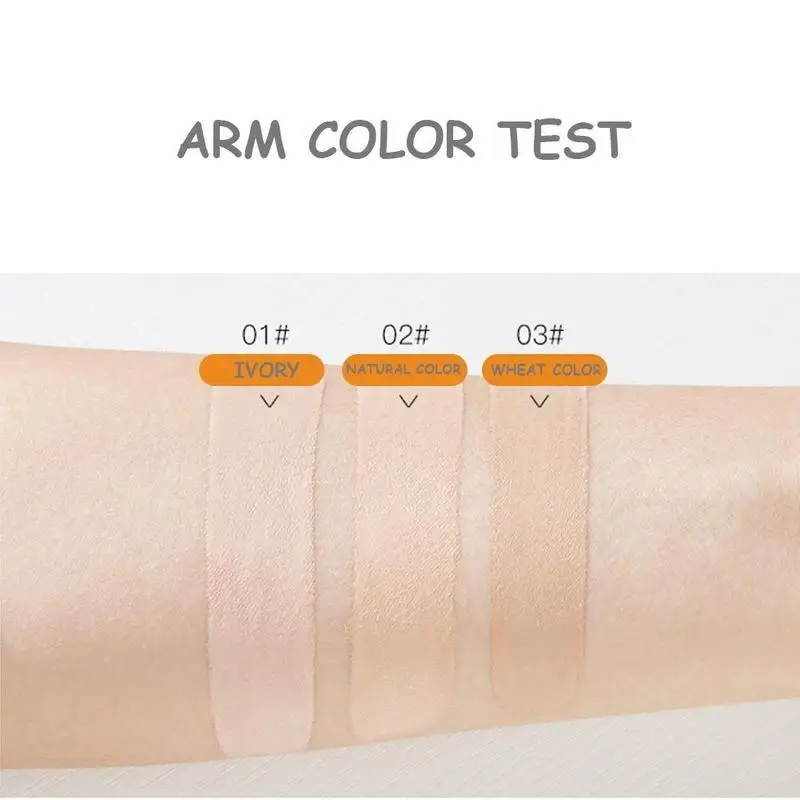 Corrector líquido para ojos y cara, cobertura de ojeras, acné, Base de maquillaje Natural, crema de Base, cosméticos