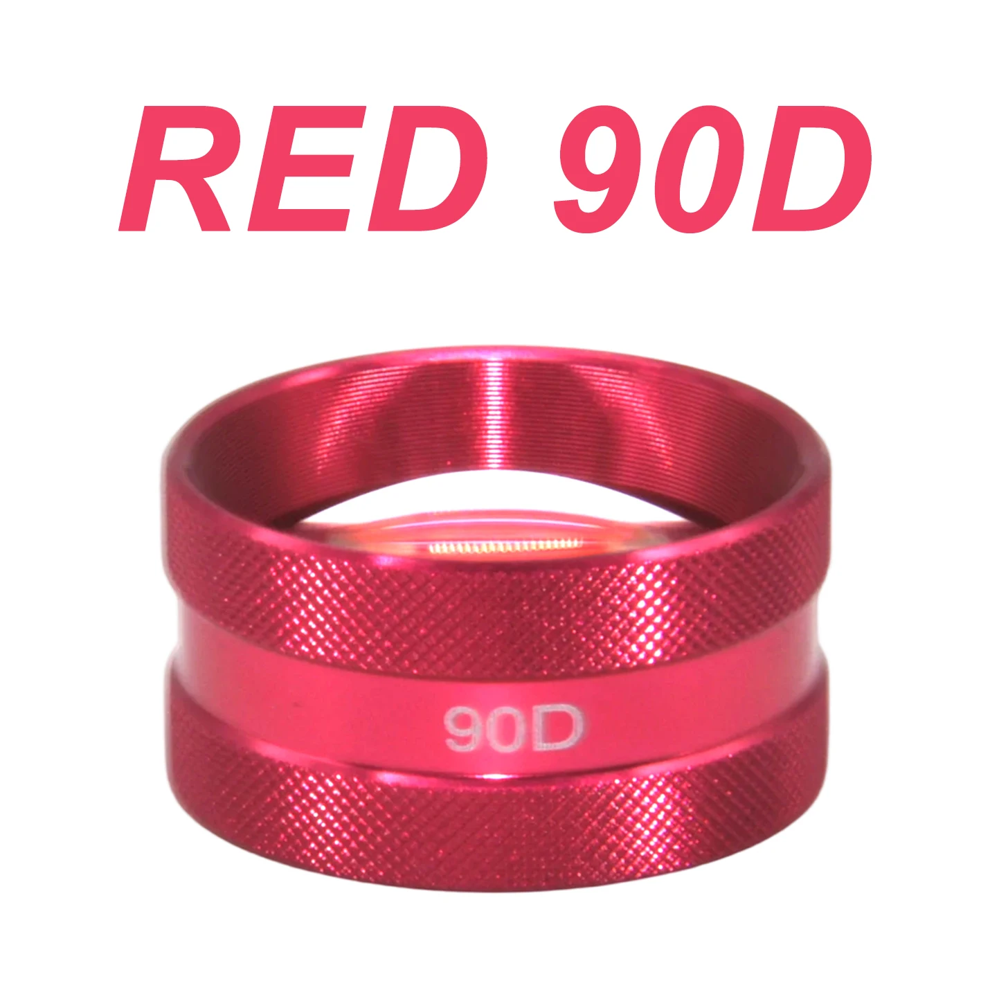 

Free Shipping Red Color Classic 90D Lens Ophthalmology Slit Lamp Fundus Examination Aspheric Lens Ophthalmic Lenses