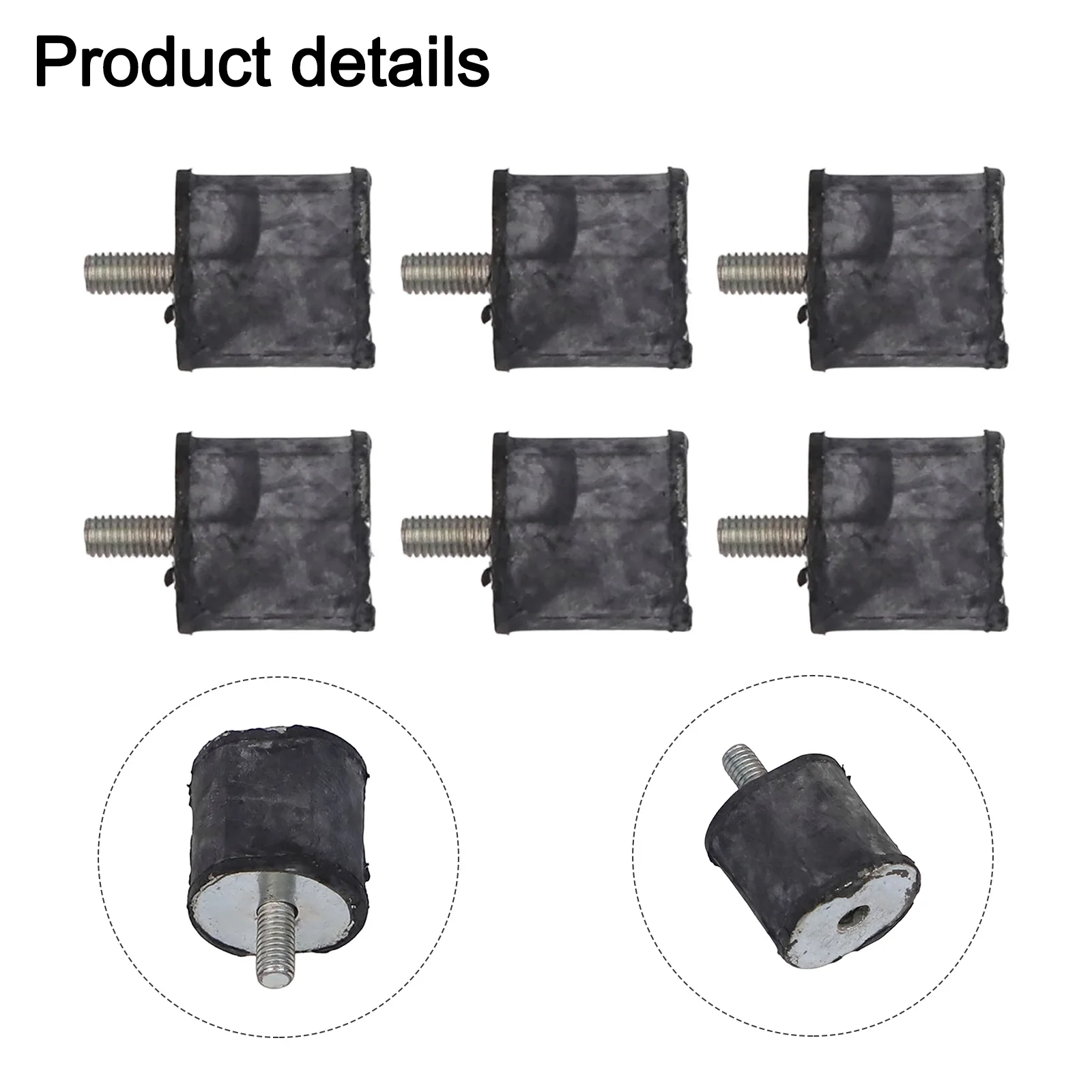 Professional AV Annular Buffer Kit 6Pcs for 020T MS200 MS200T Chainsaws OEM 1116 790 9600 Replacement Components