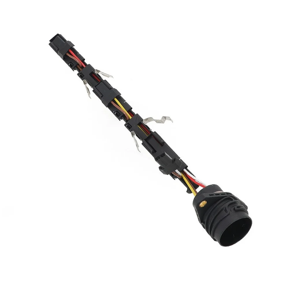 Arnés de inyector de combustible para coche, sello de aceite para Polo, A2, Skoda Derby, Vento Sedan Classic, reemplazo 045971600, pieza de automóvil de ABS negro
