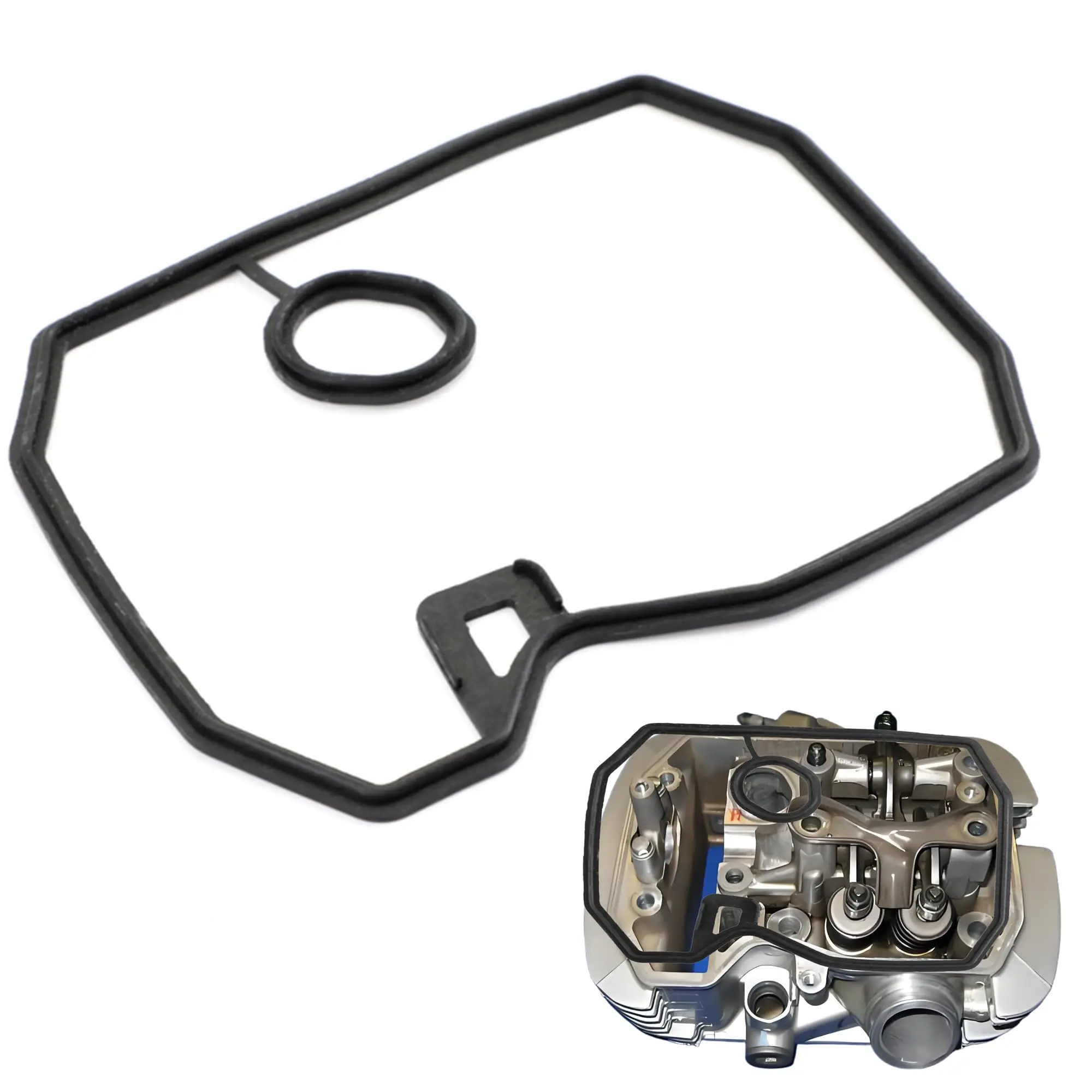 Junta de protección de la culata del motor para Honda Shadow VT500, 600, 750, NT400, 650, NTV, XLV, XRV 600, 650, 750 # 12391-MF5-750,12391-MZ8-650