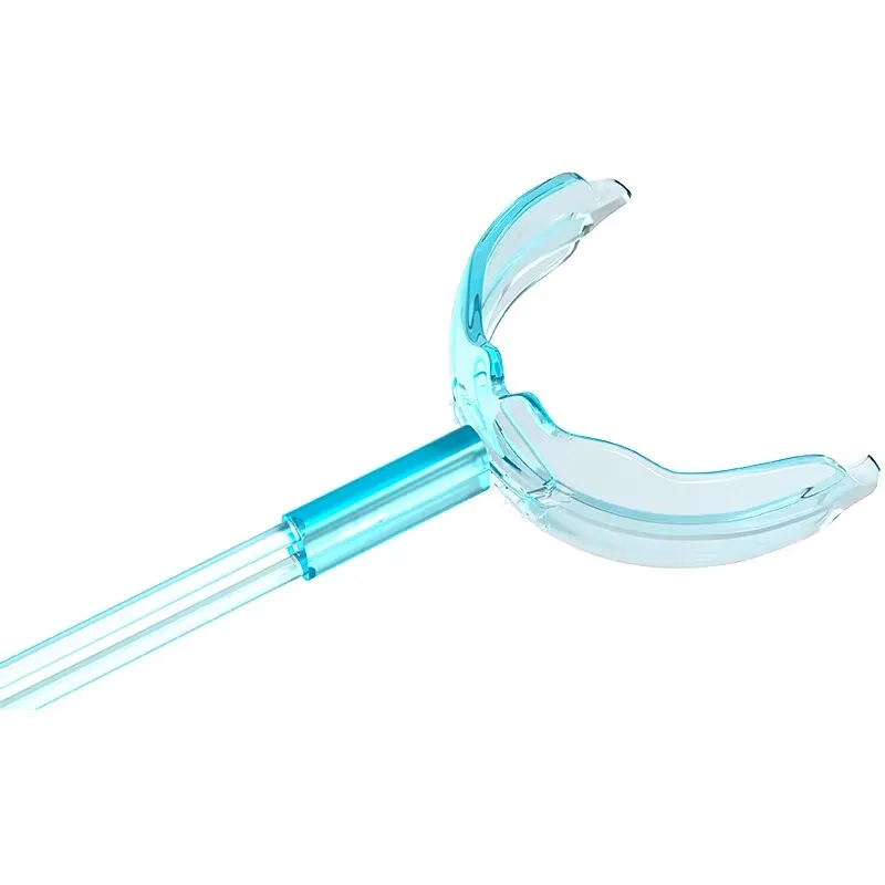 

Oral breathing lip muscle trainer to correct convex masseter weakness