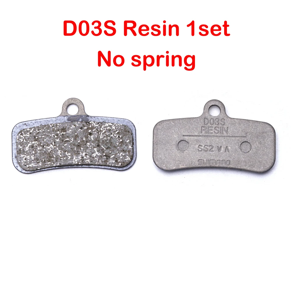 Shiman o Pastillas de freno de disco hidráulico, almohadilla de resina, D02S, D03S, MT420, MT520, M640, M820, M810, M8020, M8120