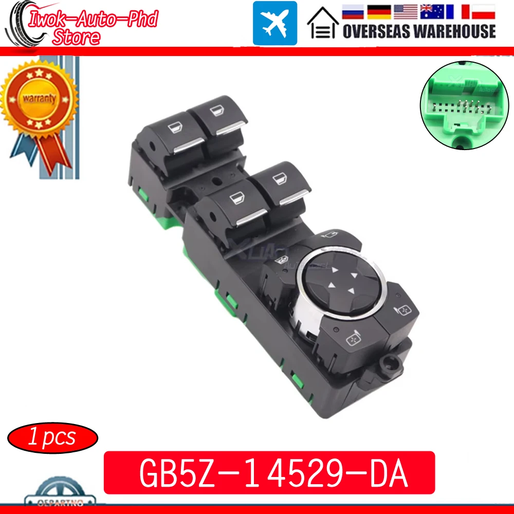 

Автомобильный боковой выключатель управления окном для Ford Explorer 2016-2019