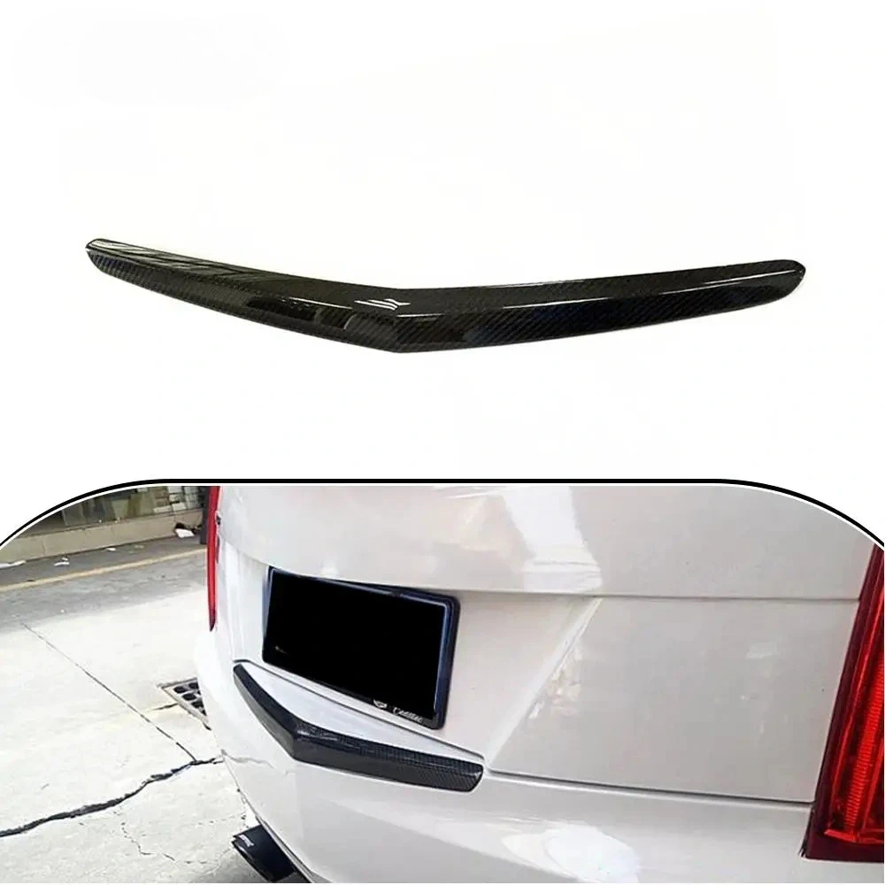 Carbon fiber rear bumper decoration Cadillac ATS 2014 - 2018