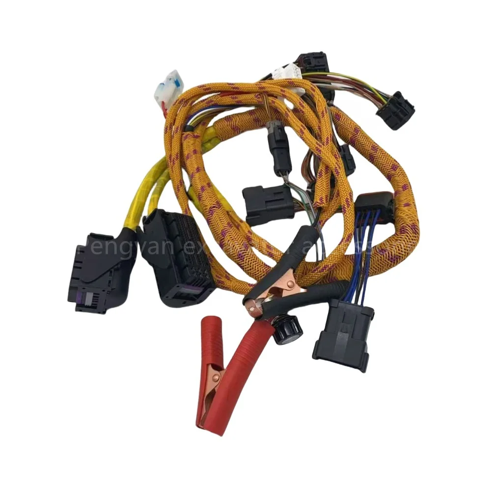 For Sany SY215 Kato 820-5R-6V Start Test Harness 4M50 Engine Offline Diagnosis D06FR/D04FR Cable Excavator Parts