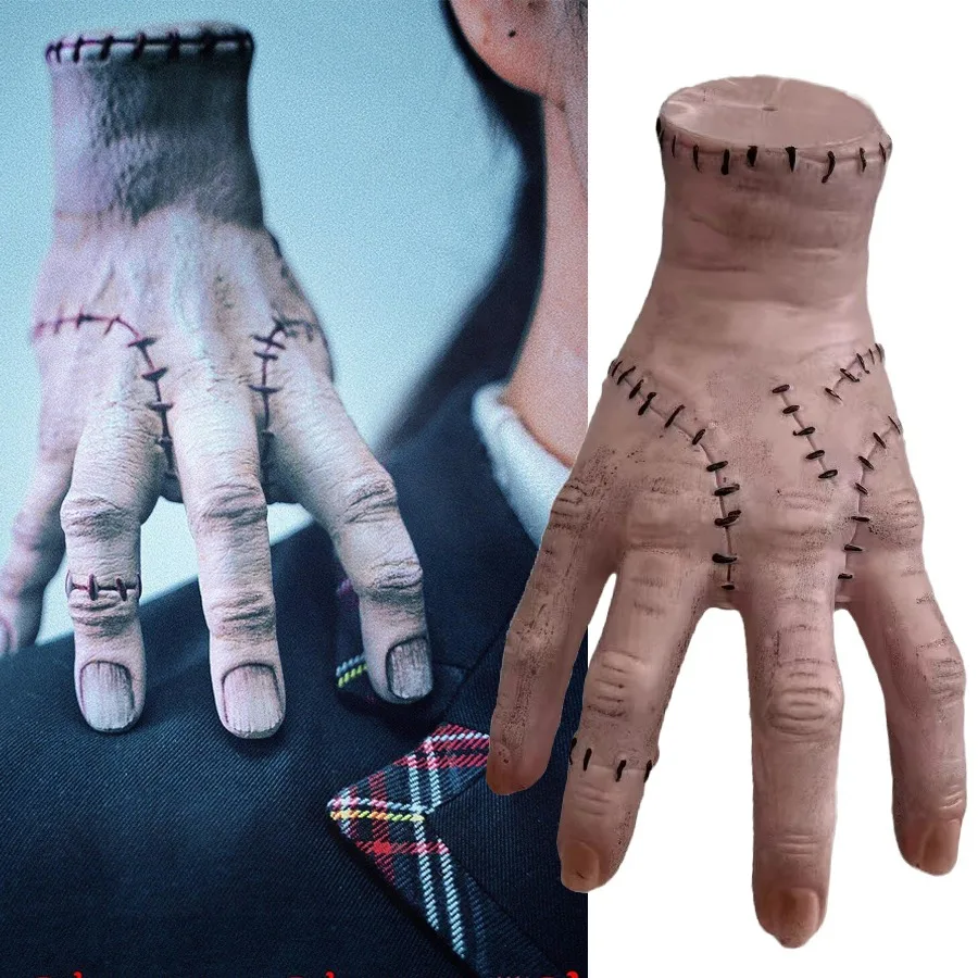 Hand From Addams Family Cosplay Vinyl Figurine Home Decor Desktop Crafts Halloween Party Terrifying Severed Hand Prop Toy